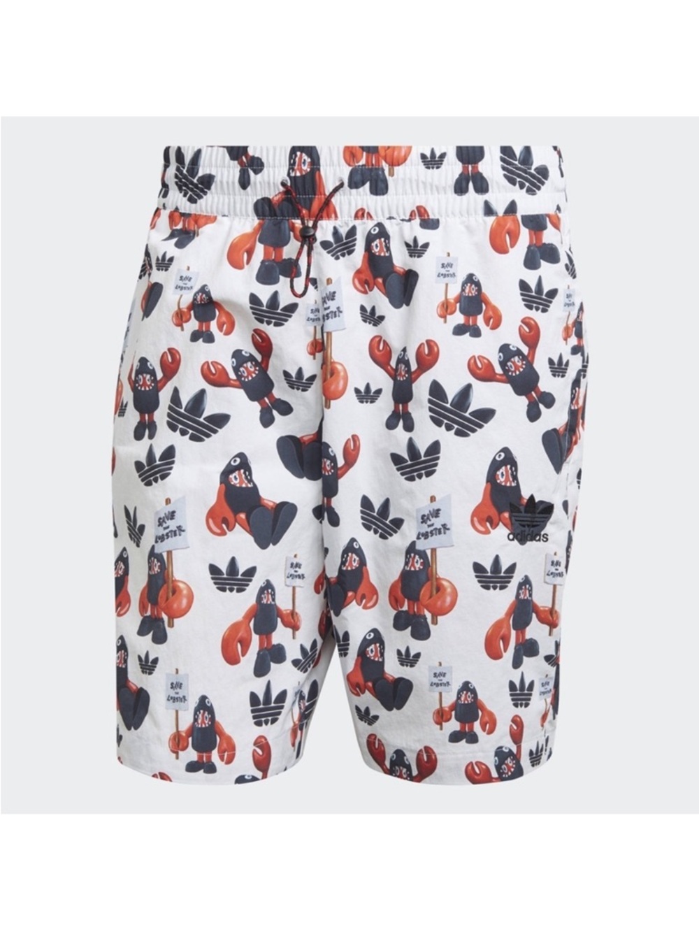 Adidas Originals x Philip Colbert "Save The Lobster" Board Shorts